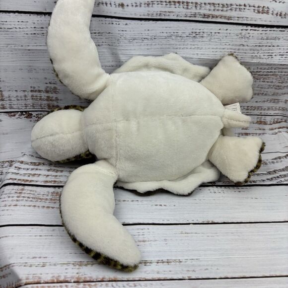 Wild Republic Green Sea Turtle Cuddlekins Stuffed Animal - 15" EUC‎ Soft Cuddly - Picture 6 of 7
